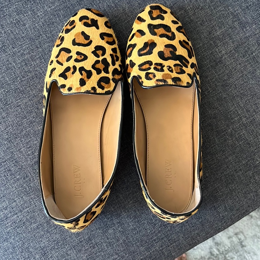 Leopard Print Flats From Jcrew - image 1